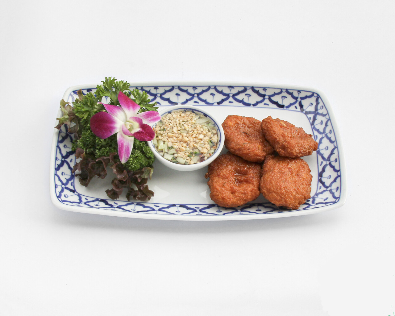 Galette de langoustine au curry doux et à la citronnelle, délicatement parfumée 🦐